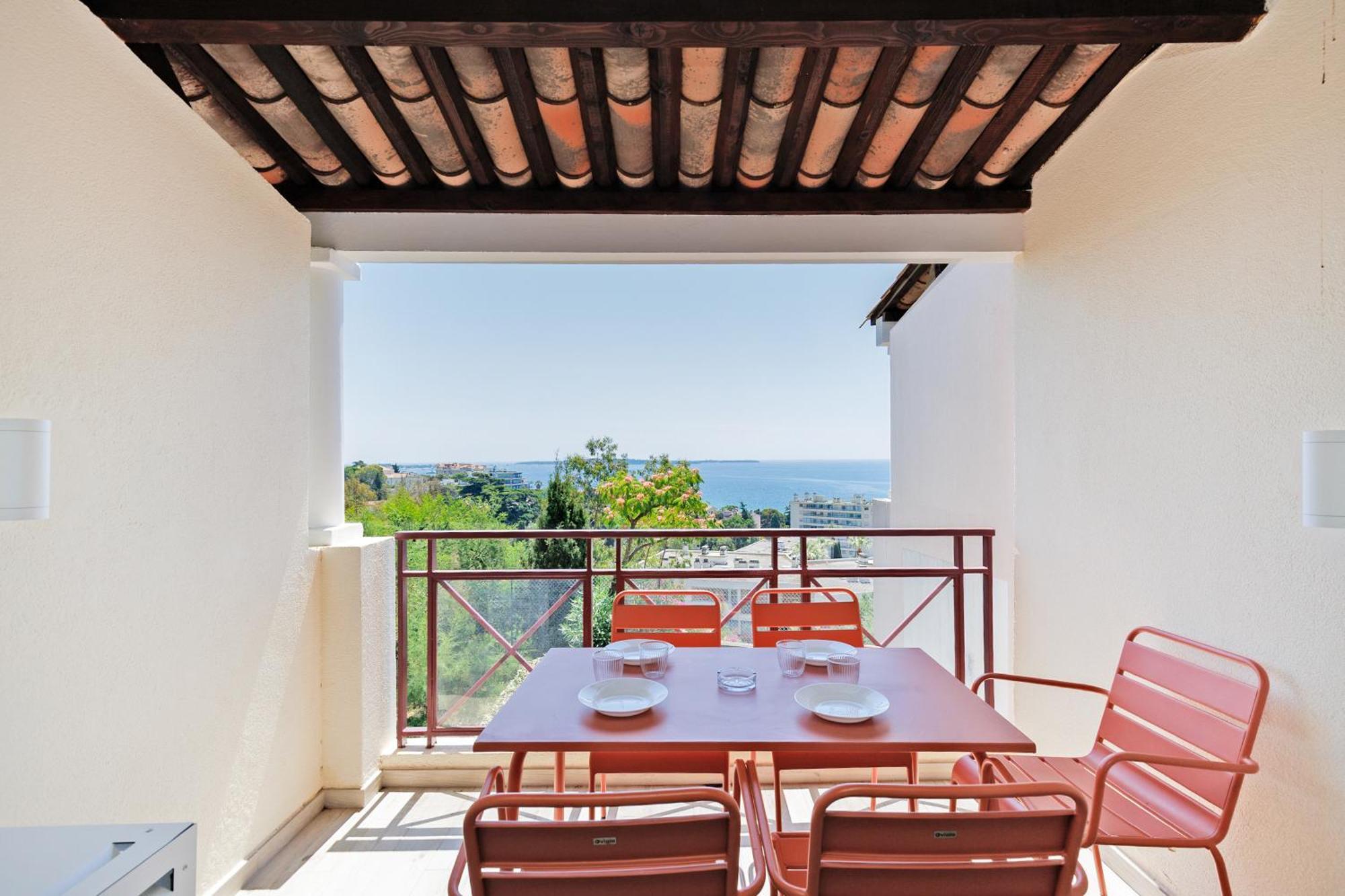 - Vue Avec Piscine, Clim & Parking - 10 Min De La Croisette - Fragonard Apartamento Cannes